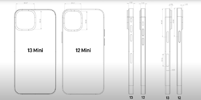 Thiết kế trên 4 mẫu iPhone 13 sẽ có những thay đổi gì khi ra mắt?