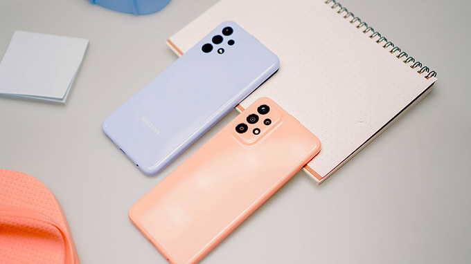 Galaxy A23 có thời lượng pin vượt trội