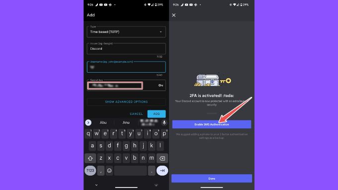 xác thực 2 yếu tố trên Discord dễ thực hiện