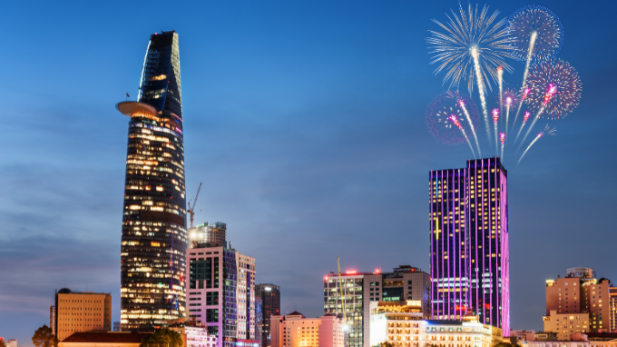 30/04 - 01/05 Sài Gòn có bao nhiêu điểm bắn pháo hoa?