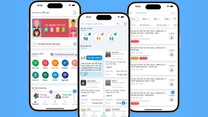 App ôn thi đại học Ondy