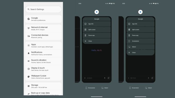 Giao diện Cài đặt