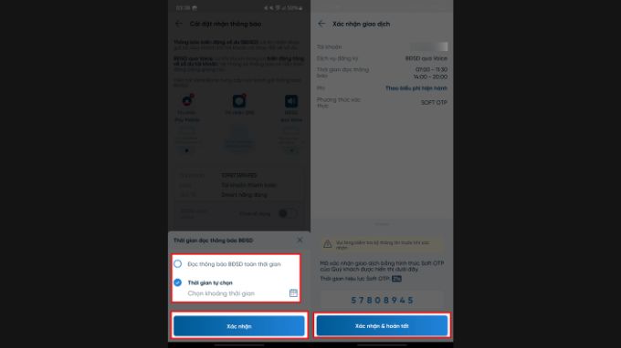Hướng dẫn bật thông báo số dư qua giọng nói trên VietinBank