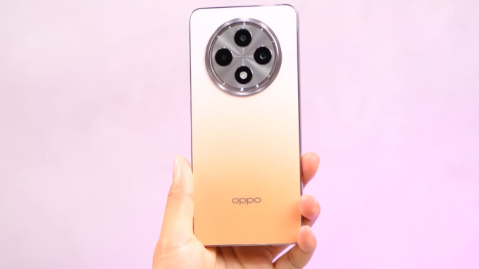 Điện thoại OPPO Reno12 F với thiết kế Cosmos Ring nổi bật