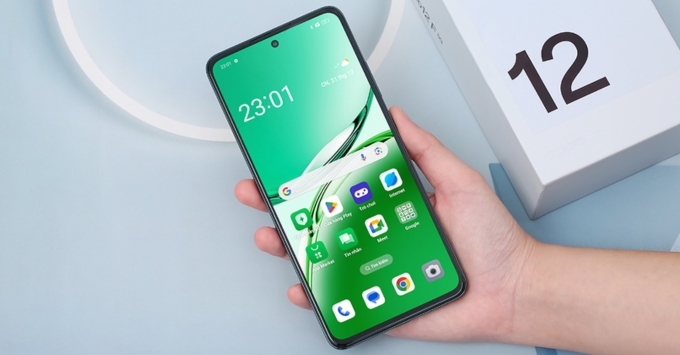 Top điện thoại hợp mạng mộc OPPO Reno12 F