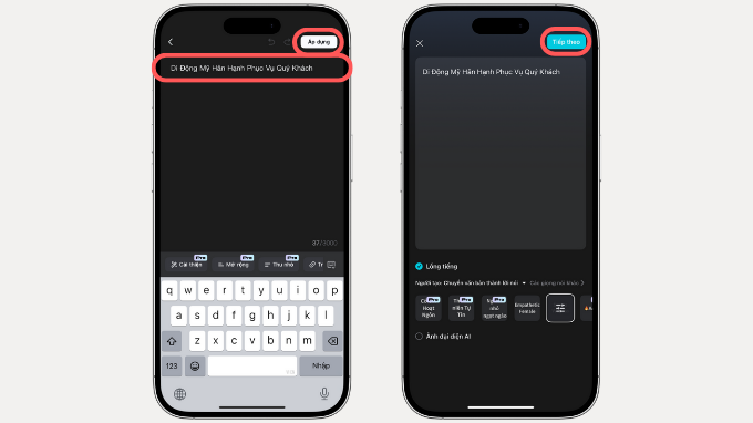 Điều chỉnh giọng nói trên Capcut theo ý muốn