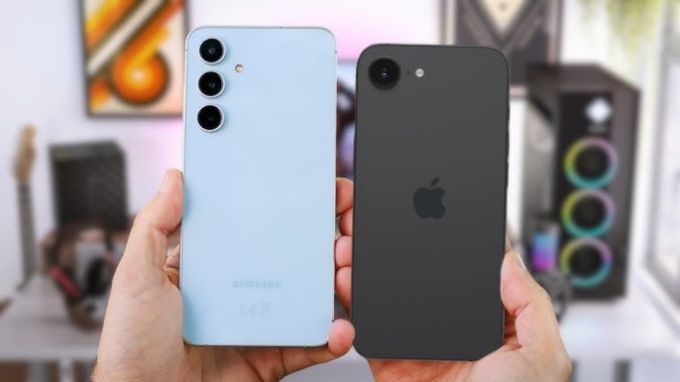 iPhone 16e và Samsung Galaxy S24 FE hiệu năng
