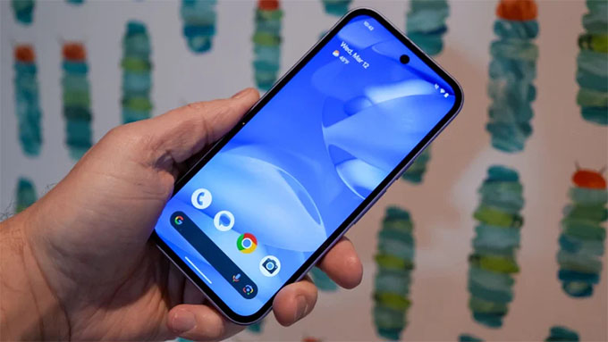 Màn hình sắc nét trên Pixel 9a