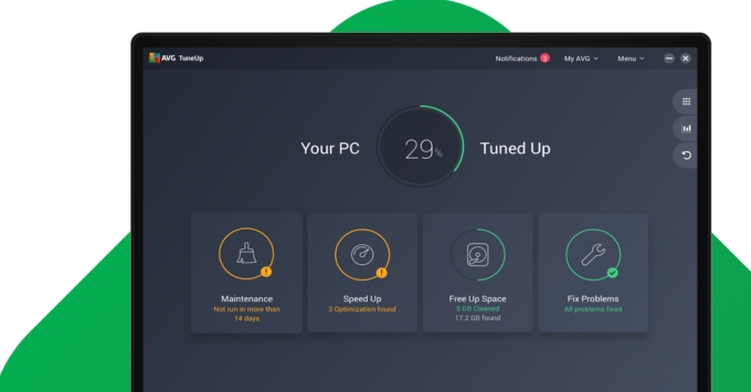 top phần mềm diệt virus free tốt nhất 2025 AVG AntiVirus