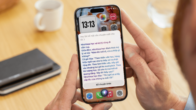 Siri tiếng Việt trên iPhone 16 Pro Max