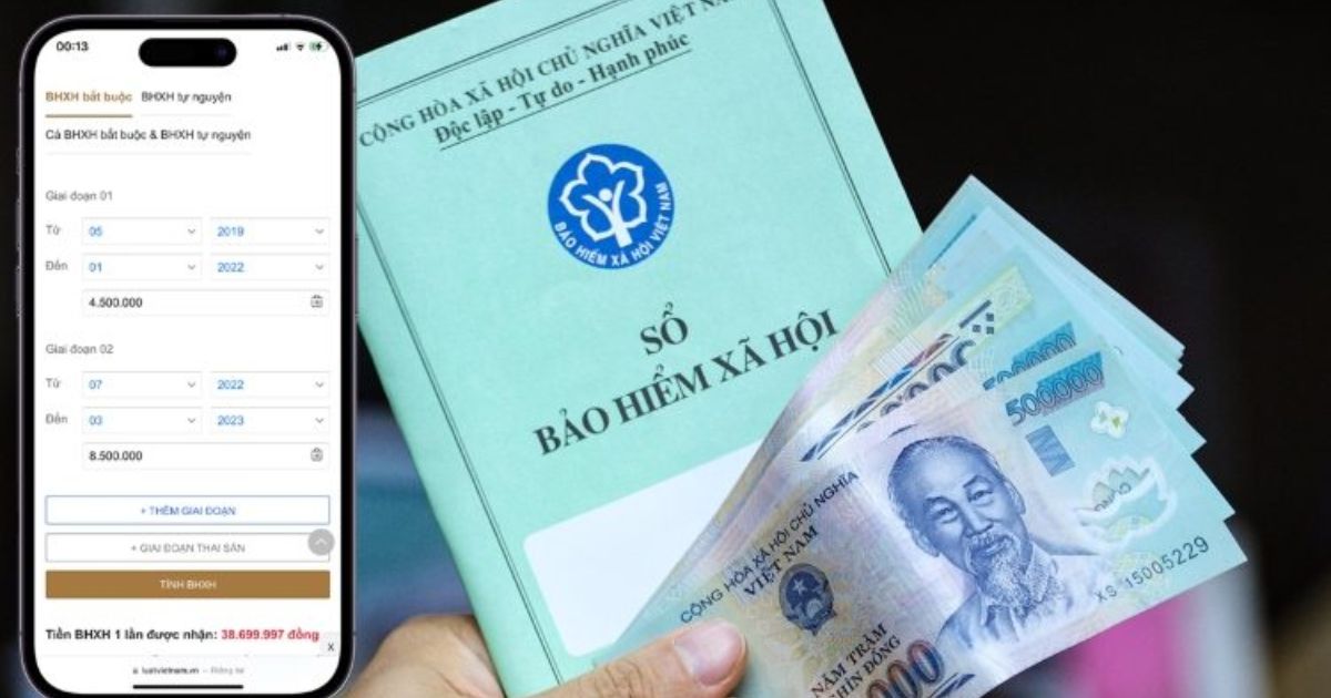 Hướng dẫn cách tính bảo hiểm xã hội 1 lần online miễn phí chuẩn xác nhất