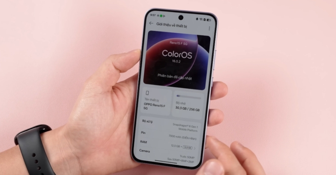 Samsung Galaxy A57 5G pin dung lượng 5000mAh sử dụng cả ngày, hỗ trợ sạc nhanh 25W tiết kiệm thời gian