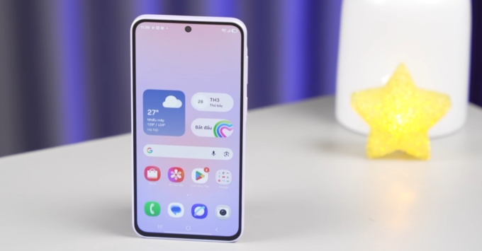 Màn hình Samsung Galaxy A37 5G 6.7 inch Super AMOLED, độ phân giải FHD+ 1080x2340, tần số quét 120Hz, hiển thị sắc nét và mượt mà
