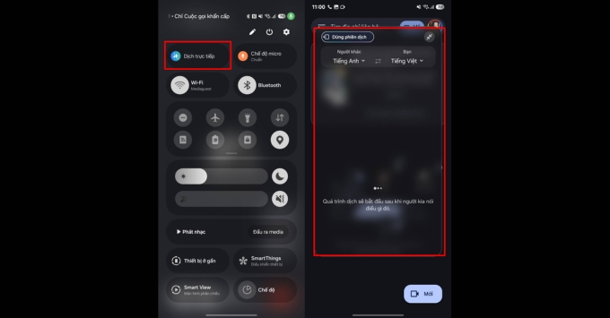 Cách dùng Galaxy AI dịch trực tiếp cuộc gọi Google Meet bước 4