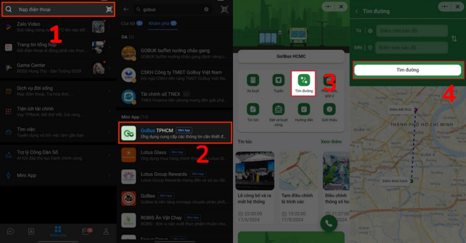 Cách tìm tuyến xe Buýt trên điện thoại bằng Ứng dụng Zalo (Tính năng Go!Bus): Tiện lợi, hoạt động trực tiếp trên nền tảng sẵn có