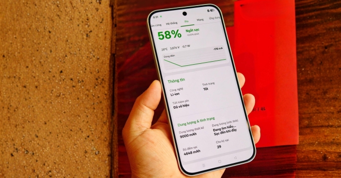 Pin 9000mAh và sạc ngược 27W là một trong các Lý do nên mua OnePlus Turbo 6