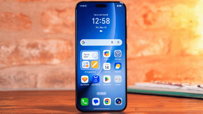 Màn hình Honor Magic 8 Pro cũ với 6.000 nits 