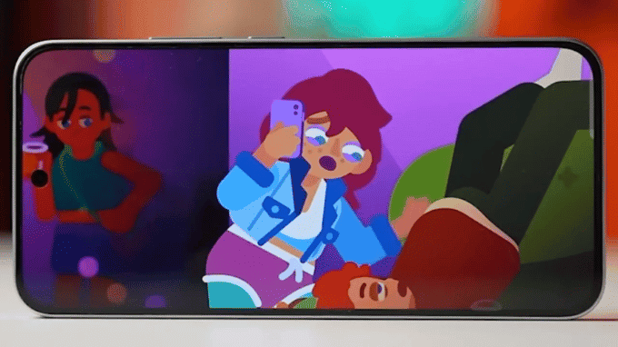 Màn hình OPPO Reno14 F mượt mà, phù hợp môi trường trong nhà