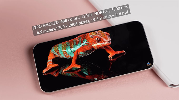 Màn hình "National Screen" 3500 nits cực bền