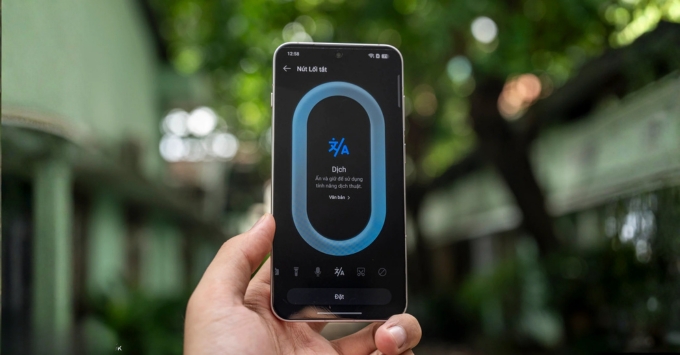 Nút tùy chỉnh thông minh trên OnePlus 13T hỗ trợ kích hoạt nhanh tính năng AI