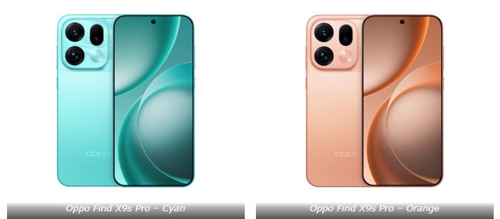 Oppo Find X9s Pro có mấy màu? Danh sách đầy đủ các tùy chọn màu sắc