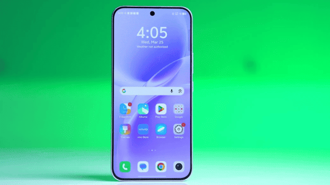 Pin 7000mAh Vivo V70 FE dùng 3 ngày, sạc đầy 40 phút 