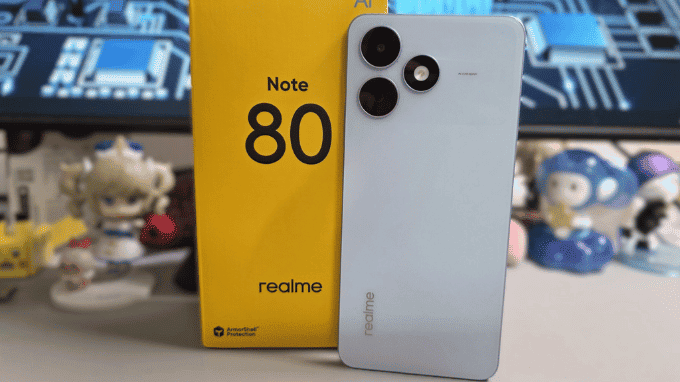 Realme dưới 5 triệu Note 80 với pin 6300mAh khủng nhất