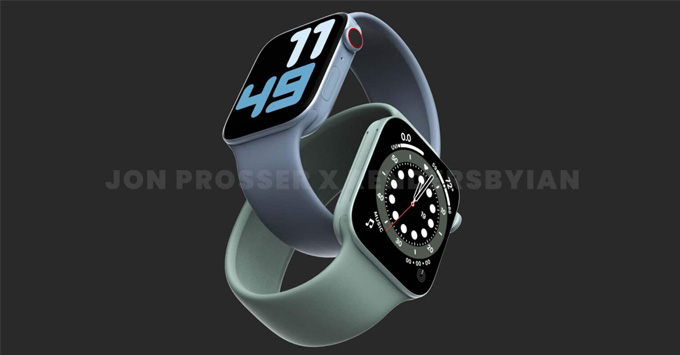 Apple Watch series 7 lộ diện nhiều thông tin đáng chú ý, thiết kế ấn tượng