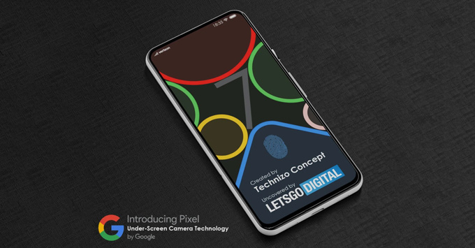 Google Pixel 7 ra mắt vào năm sau sẽ được trang bị công nghệ camera selfie ẩn dưới màn hình