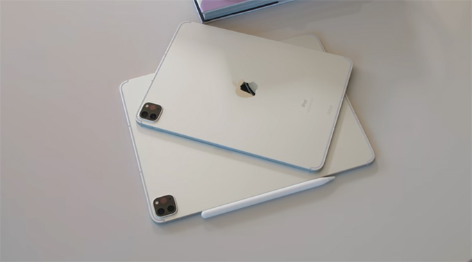 iPad Pro 2021 M1 11 inch 256GB 5G vẫn mang đến ngôn ngữ thiết kế quen thuộc