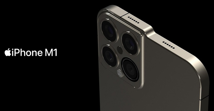 iPhone M1 bất ngờ lộ diện với ảnh concept mới, thiết kế vô cùng ấn tượng