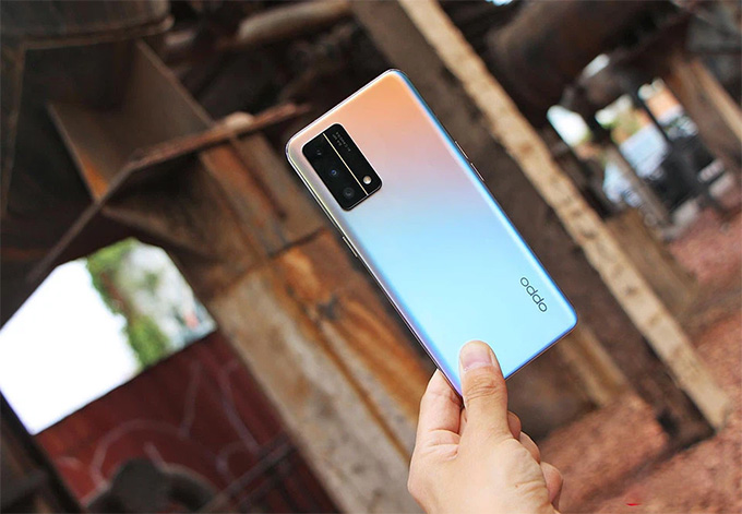 OPPO K9 5G sở hữu ngoại hình bắt mắt