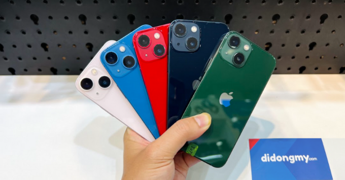 Cận cảnh iPhone 13 cũ tại Di Động Mỹ với mức giá chỉ từ 13 triệu