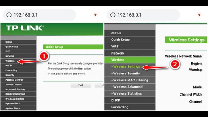 Đổi tên Wifi bằng máy tính bước 3