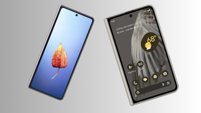 Google Pixel Fold tạo ra nhiều khác biệt về ngoại hình