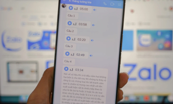 Hướng dẫn chi tiết cách chuyển tin nhắn thoại thành văn bản trên Zalo