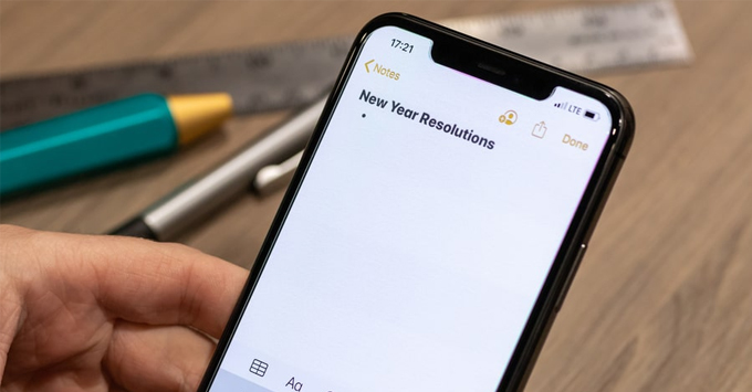 Mẹo sử dụng iPhone với ghi chú tin nhắn