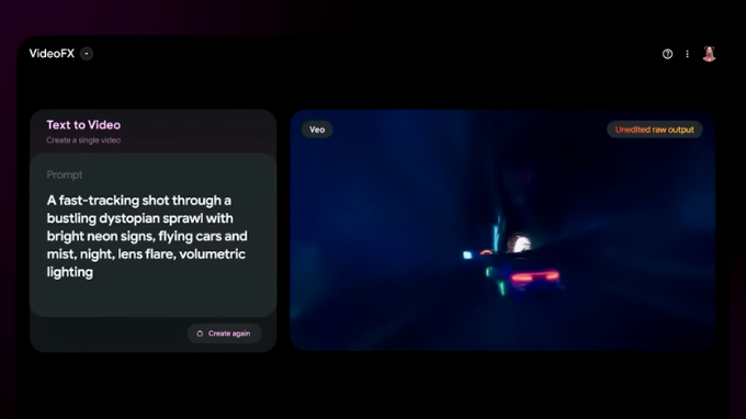 Google đang thử nghiệm VEO