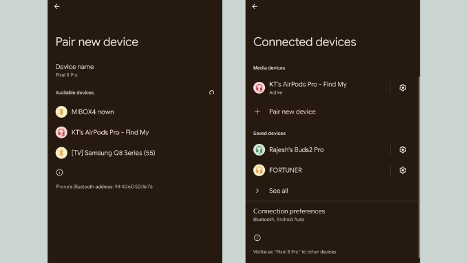 Hướng dẫn cách kết nối AirPods với Pixel chi tiết nhất