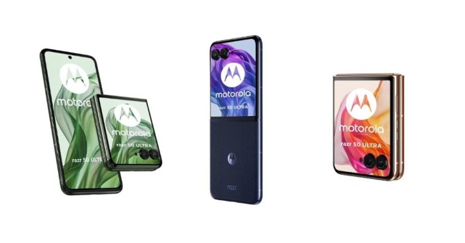 Motorola Razr 50 và Razr 50 Ultra: Điện thoại gập lại cao cấp rò rỉ thiết kế và cấu hình hấp dẫn