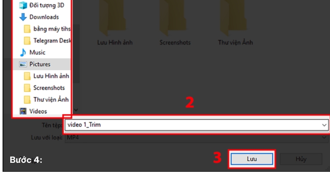 Cách cắt video đơn giản trên máy tính không cần phần mềm lưu