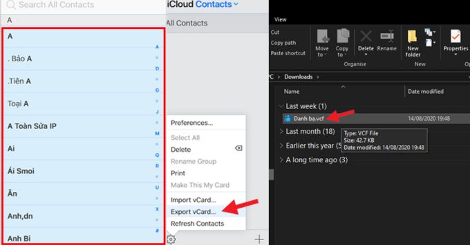 Cách lấy danh bạ từ iCloud sang Android bằng Google setup