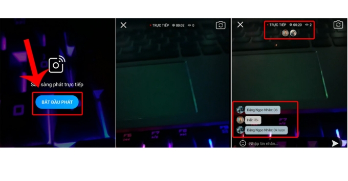 Hướng dẫn chi tiết cách livestream trên Zalo