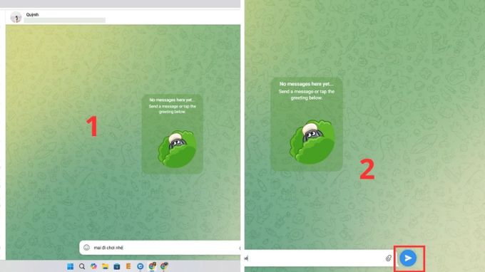Hướng dẫn cách hẹn giờ gửi tin nhắn Telegram máy tính