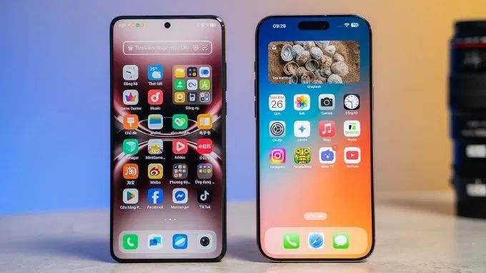 Vivo X200 Ultra và iPhone 16 Pro Max pin