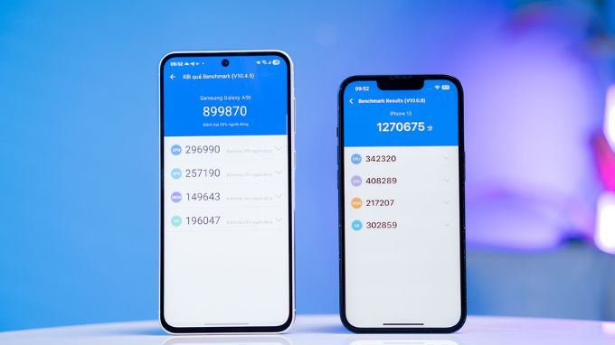 Samsung Galaxy A56 hay iPhone 13 hiệu năng