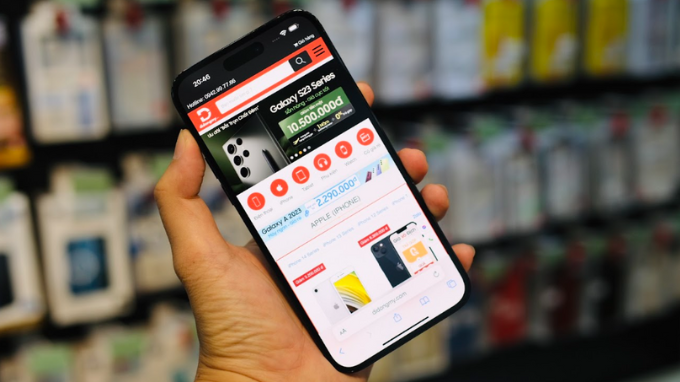 Màn hình iPhone 14 Pro Max hiển thị hấp dẫn
