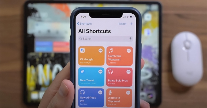 Phím tắt iPhone giải trí