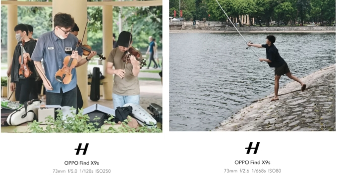 Camera OPPO Find X9s hỗ trợ AI thông minh, zoom chất lượng cao, chống rung OIS và khả năng quay video sắc nét chuẩn flagship