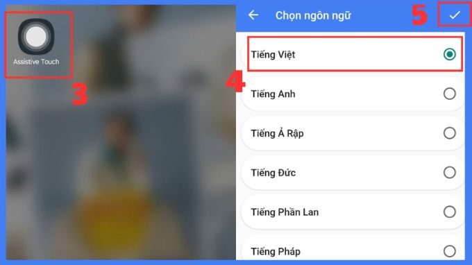 bật nút home ảo trên OPPO bằng ứng dụng Assistive Touch